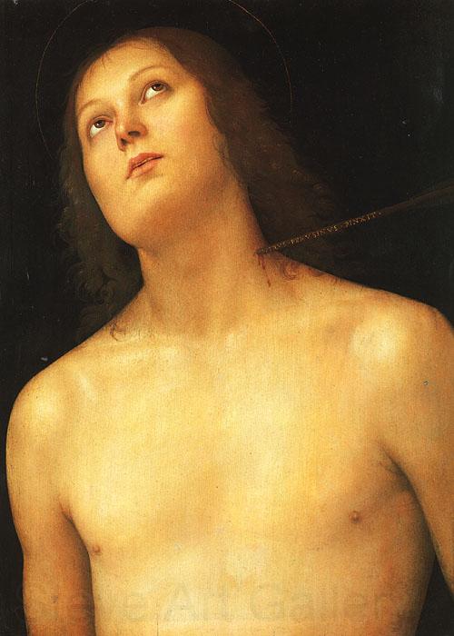 Pietro Perugino St.Sebastian France oil painting art